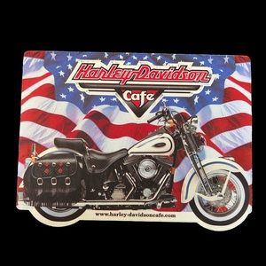 1997 Harley Davidson Cafe mouse pad 10”x8”